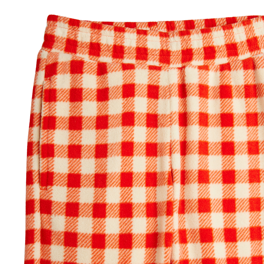Gingham Fleecehose