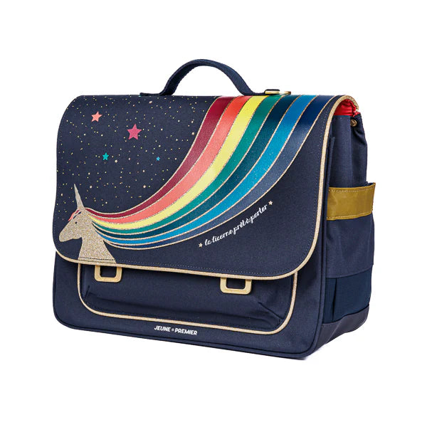 Schultasche Midi - Unicorn Gold
