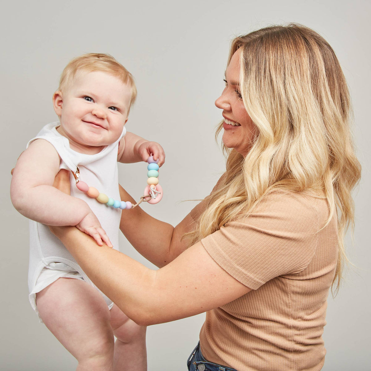 Regenbogen-Sorbet-Nuggikette