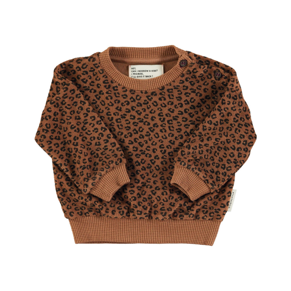 Baby Frottee-Baumwoll-Sweatshirt