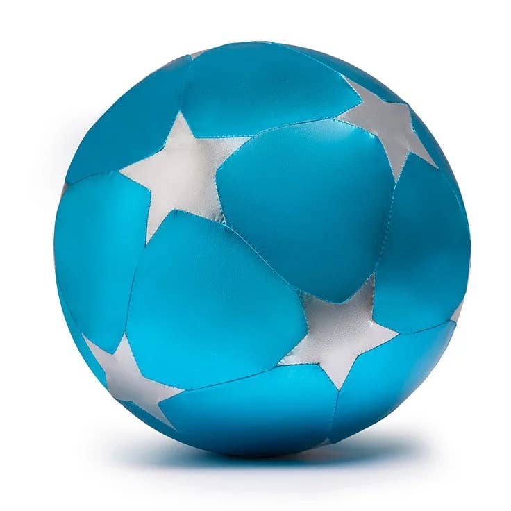Blauer Ball aus Stoff