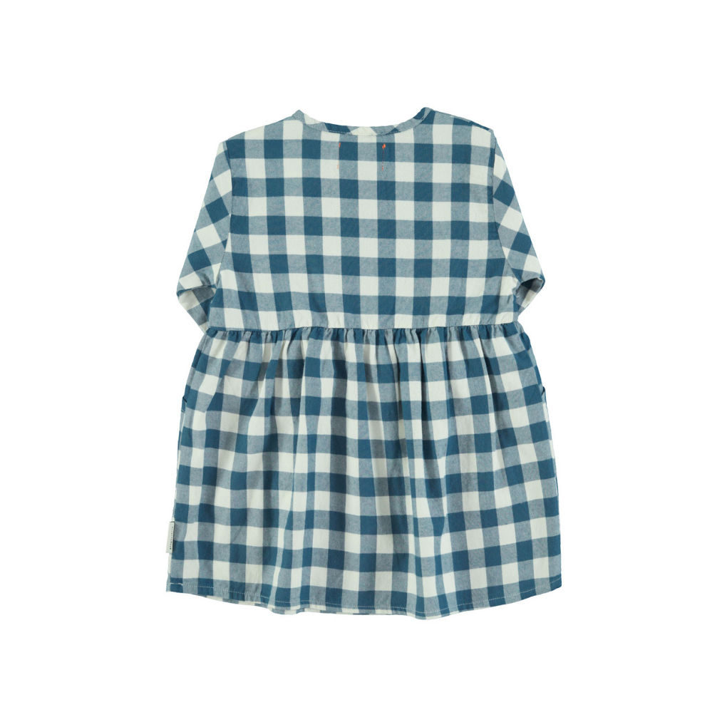 Kleid Blau &amp; Weiss kariert