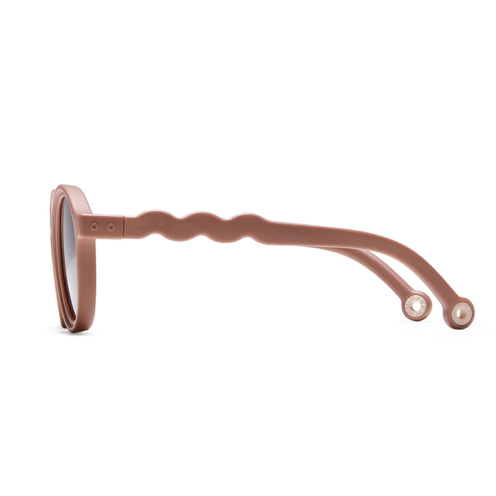 TODDLER Oval Sunglasses-Gelato Summer-Chocolate 18-36m