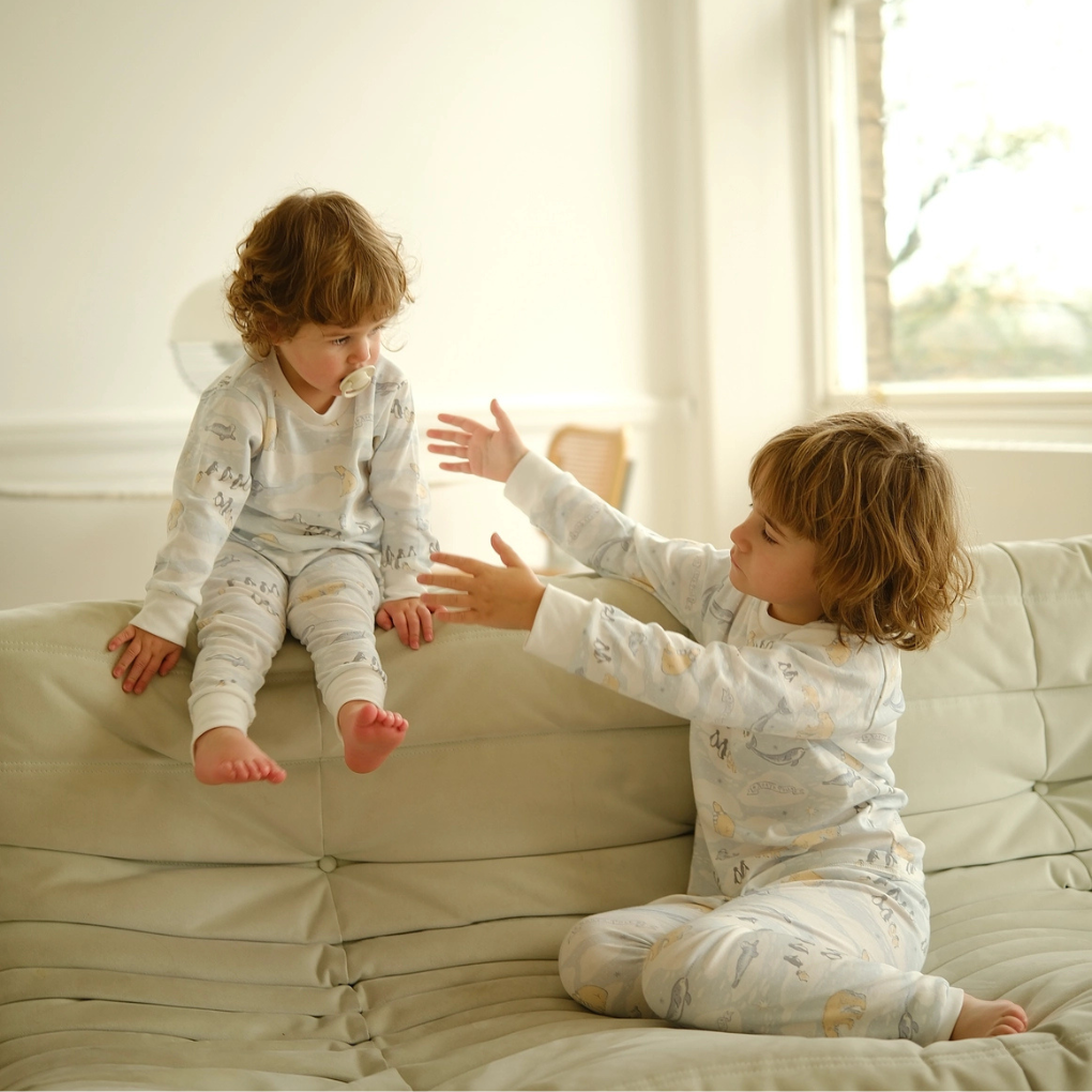 Klassischer Kinderpyjama Arktis