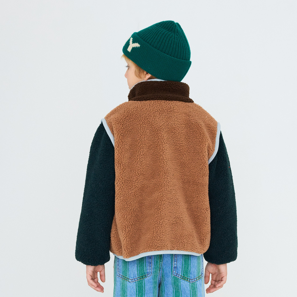 Color Block Sherpa Jacket – R11