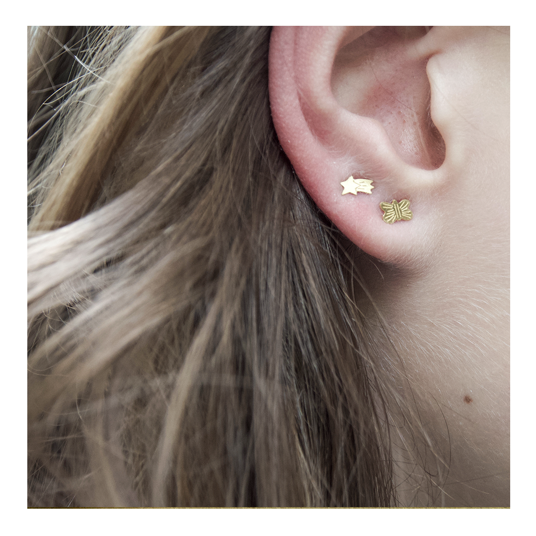 Sternschnuppe-Ohrringe