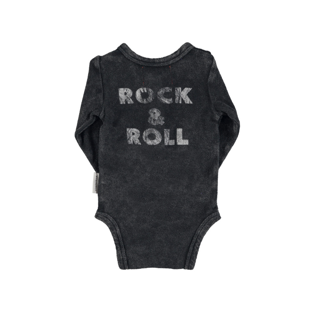 Baby-Langarm-Body &quot;Rock &amp; Roll&quot;