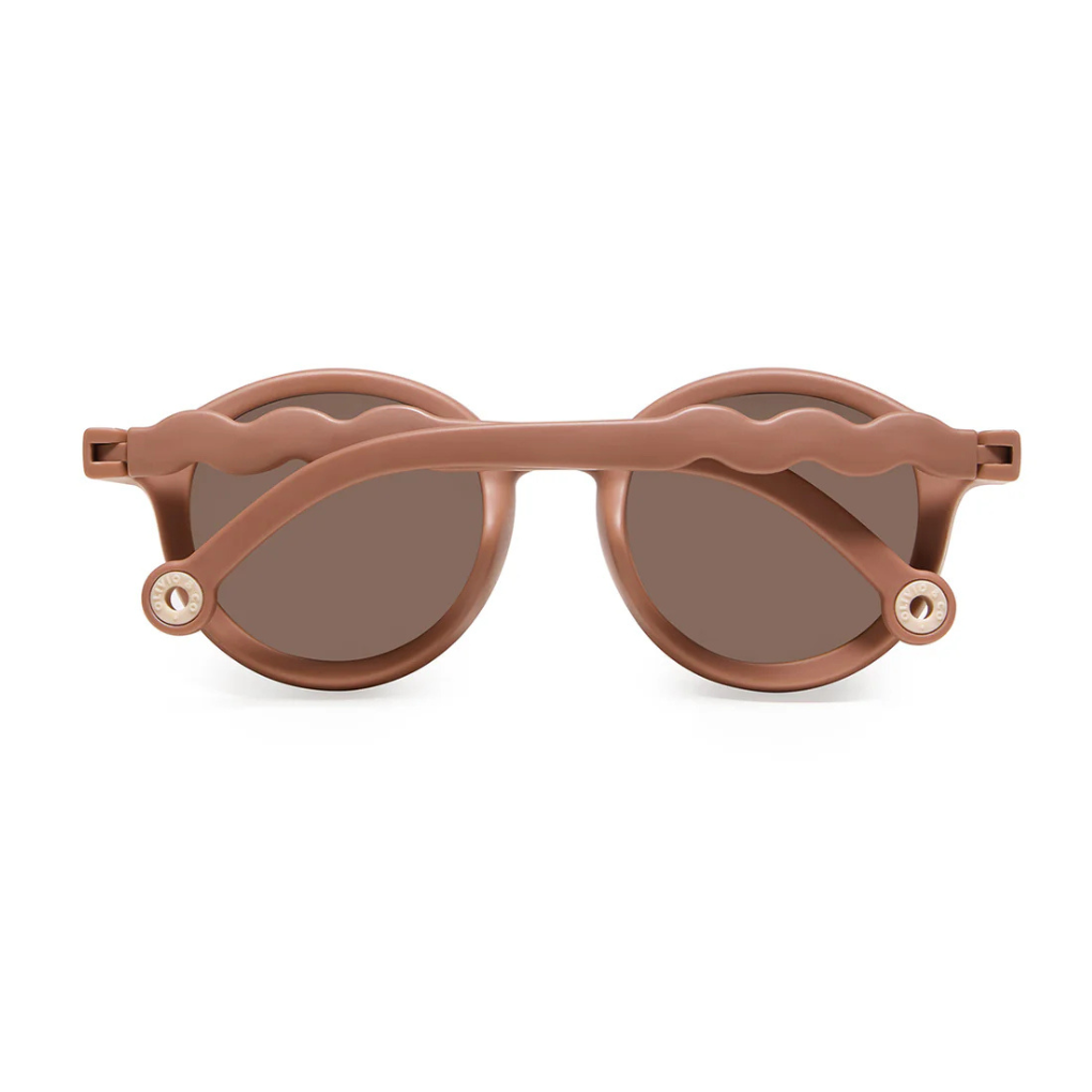 TODDLER Oval Sunglasses-Gelato Summer-Chocolate 18-36m
