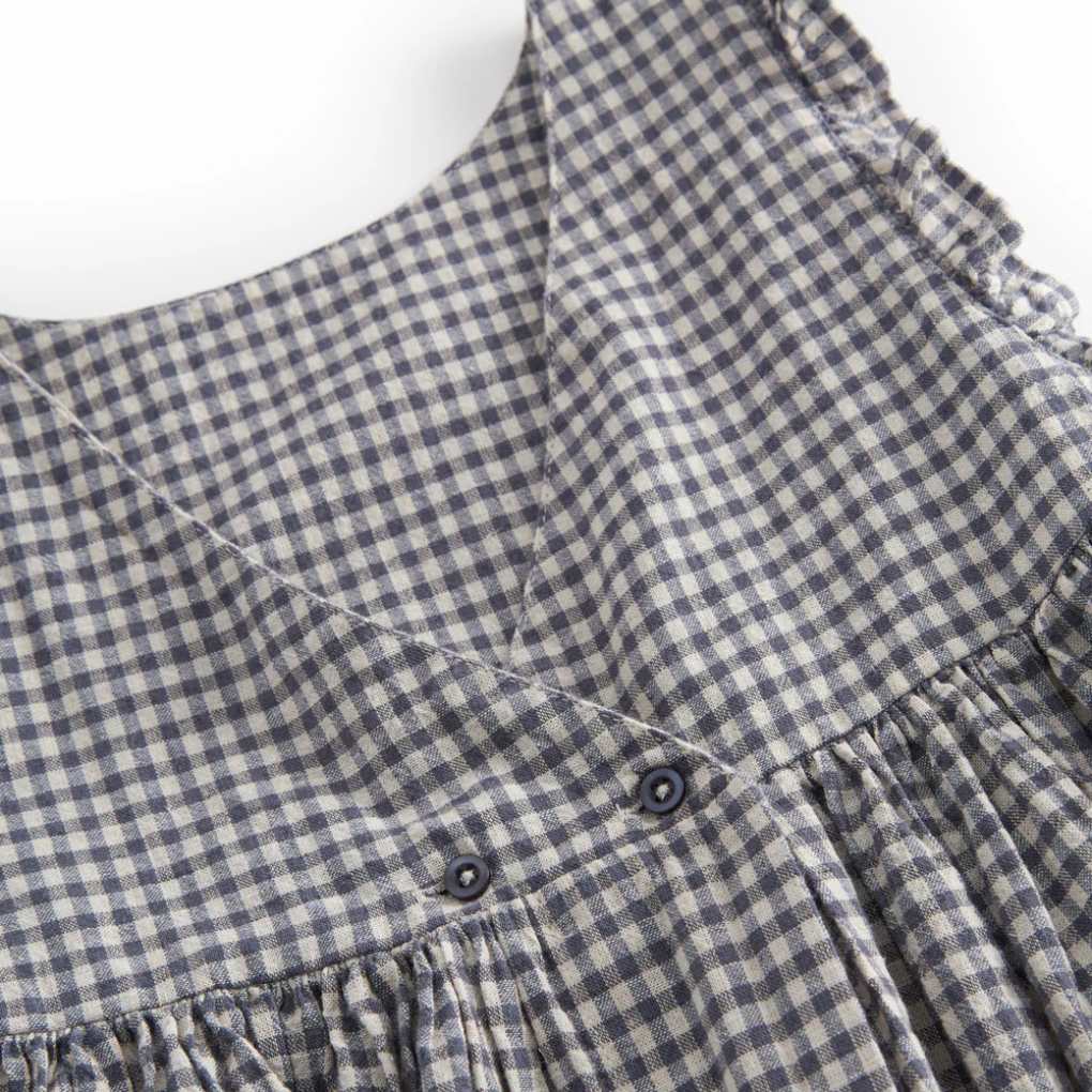 Kleid Darame Navy Check