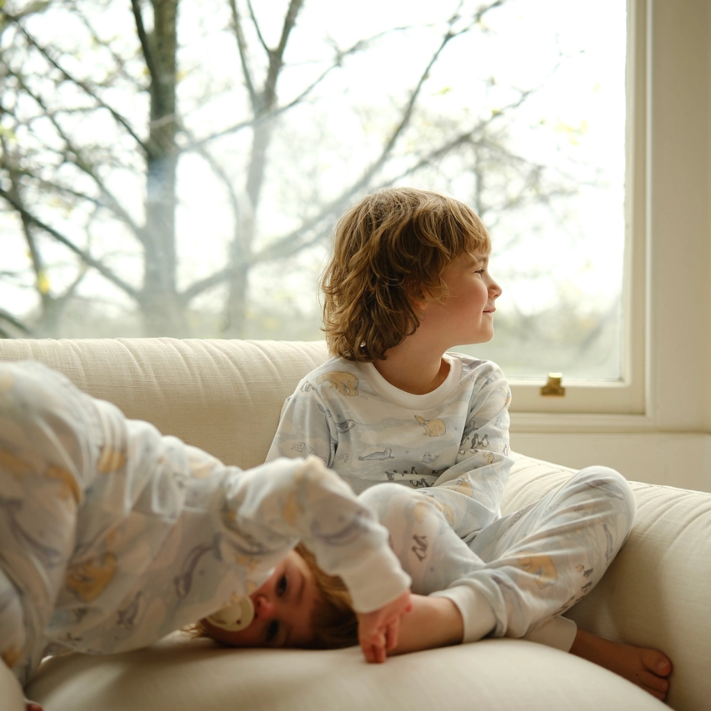Klassischer Kinderpyjama Arktis