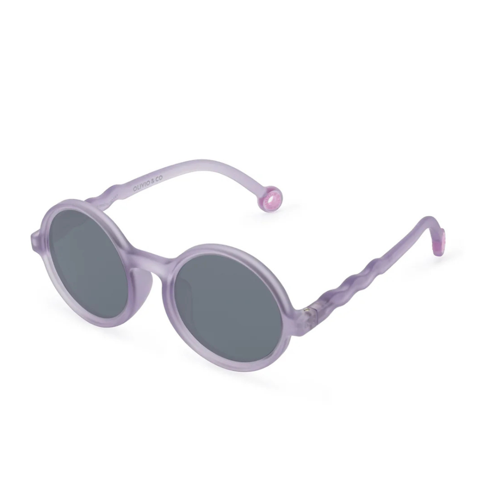 JUNIOR Round Sunglasses-Coral Reef-Purple Coral 5-12 Jahre