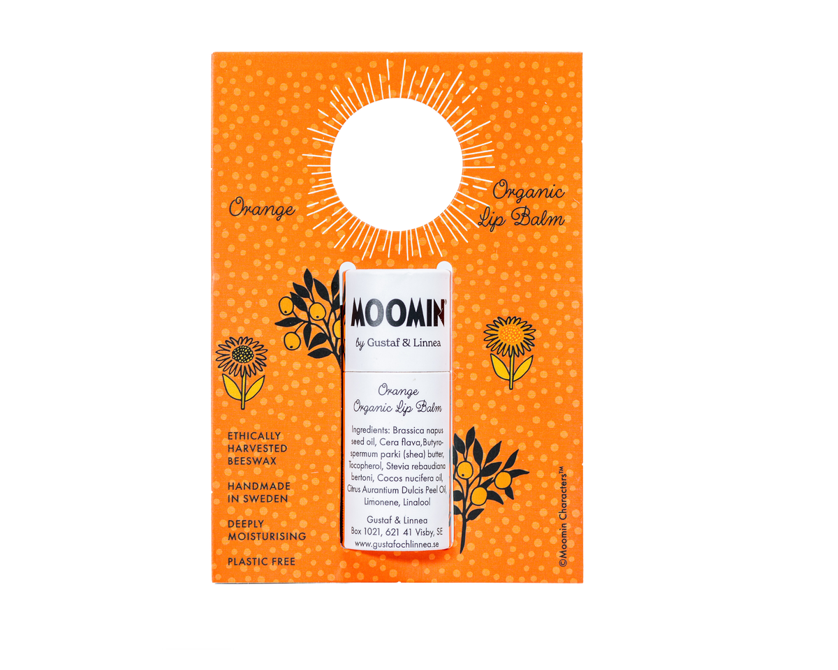 Moomin-Lippenbalsam mit Orangengeschmack