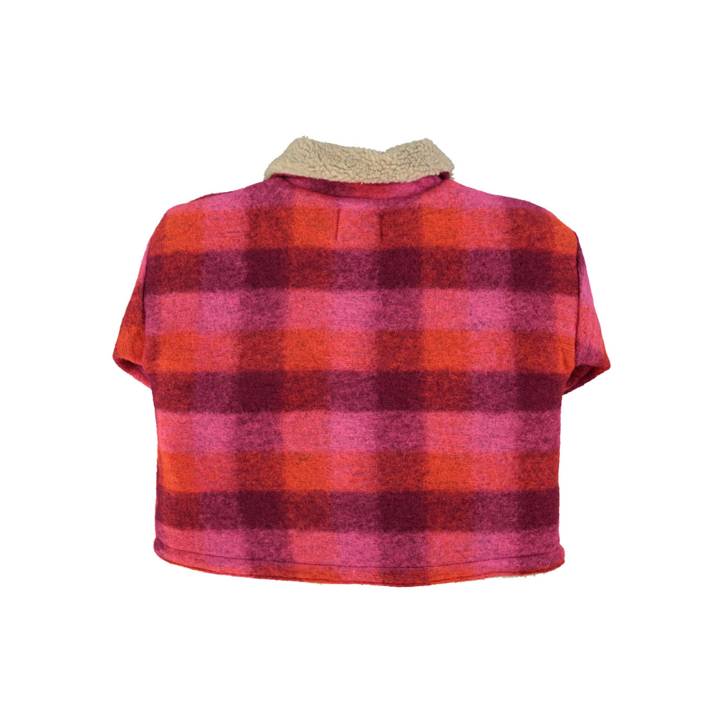 Jacke Pink &amp; Orange kariert