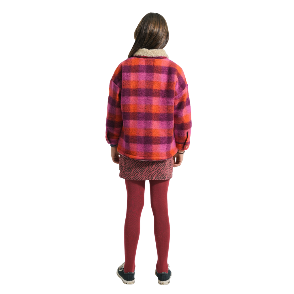 Jacke Pink &amp; Orange kariert