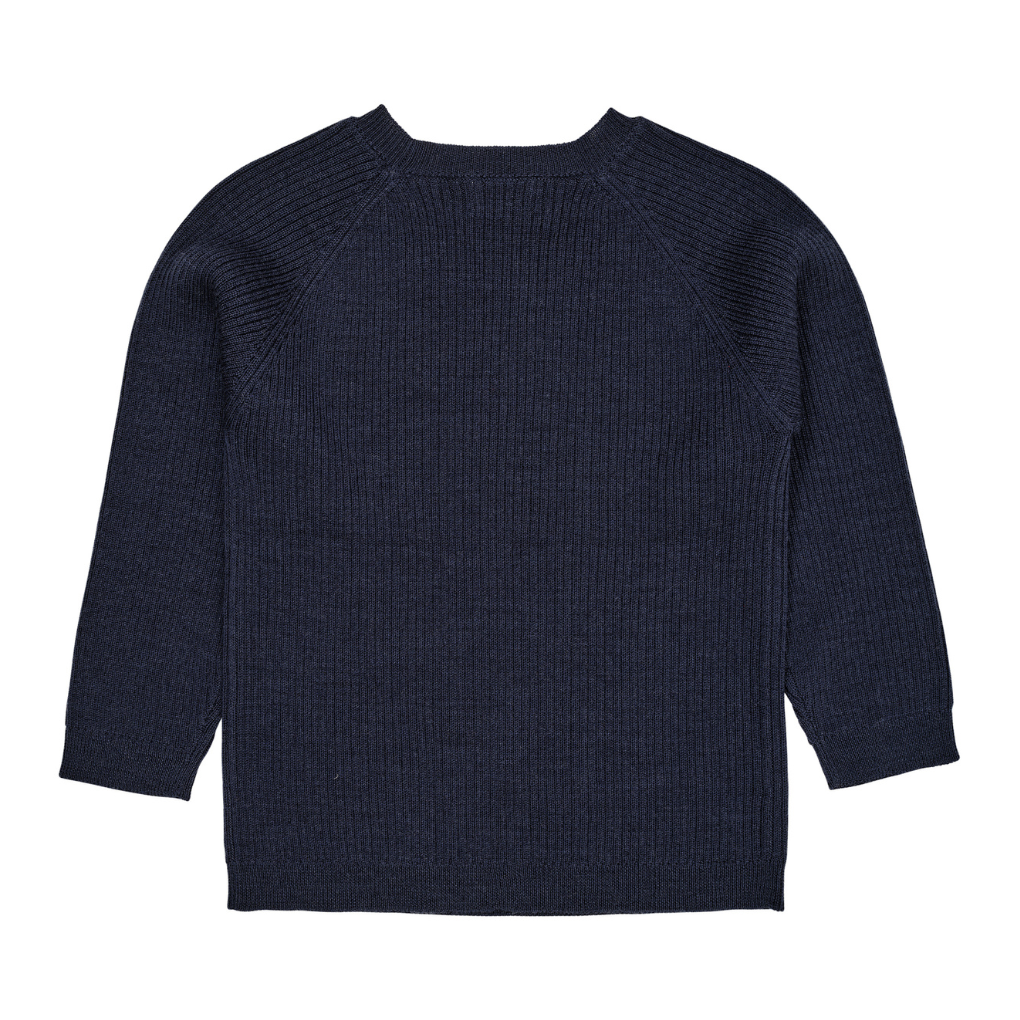 Merino Pullover Dunkelblau