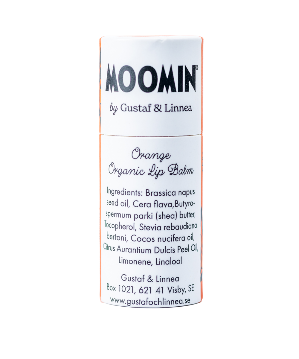 Moomin-Lippenbalsam mit Orangengeschmack