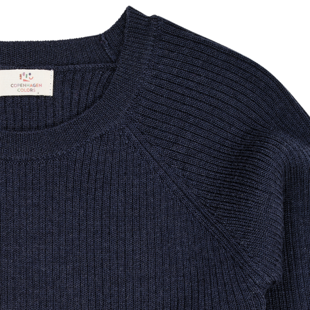 Merino Pullover Dunkelblau