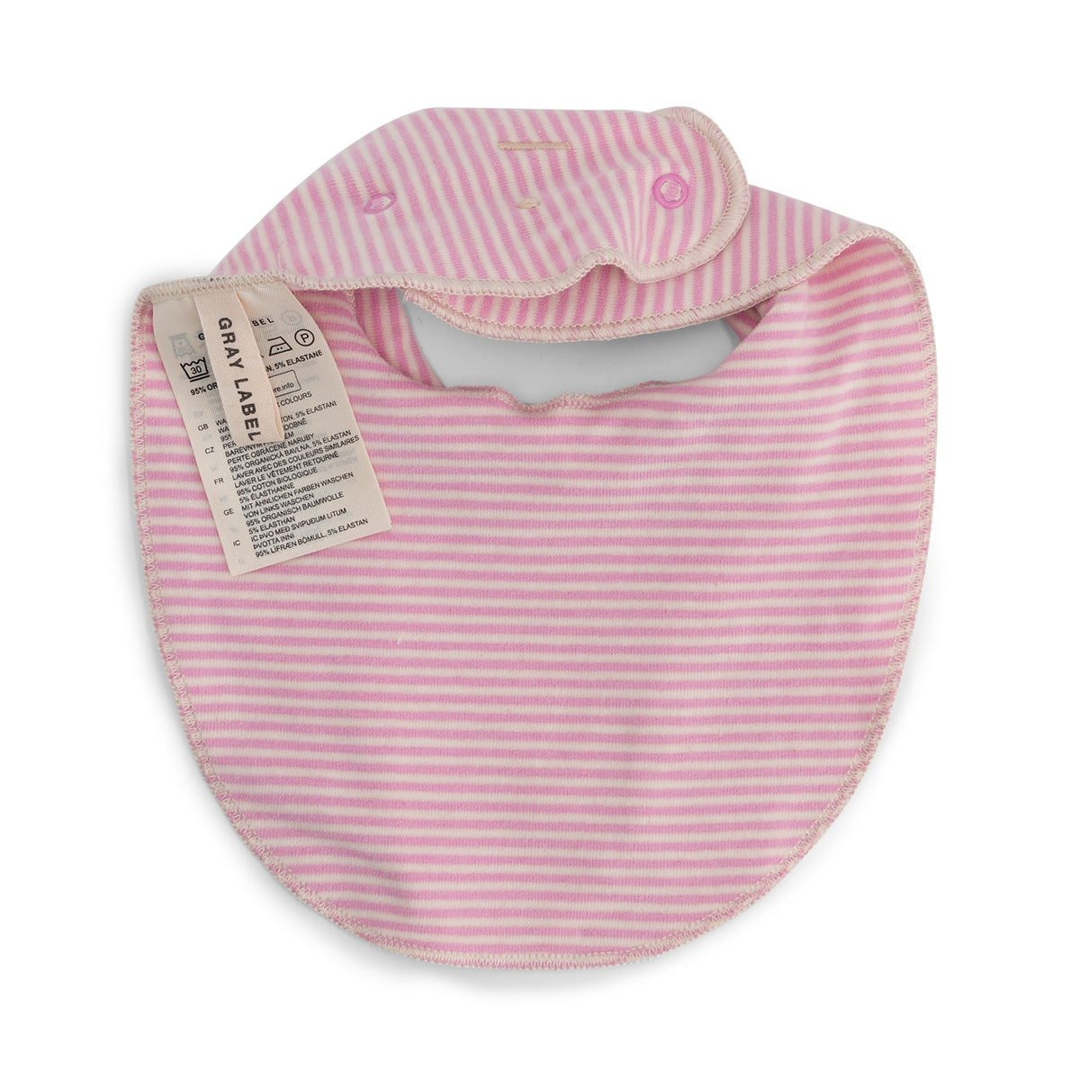 Baby Bib Bubblegum / Cream