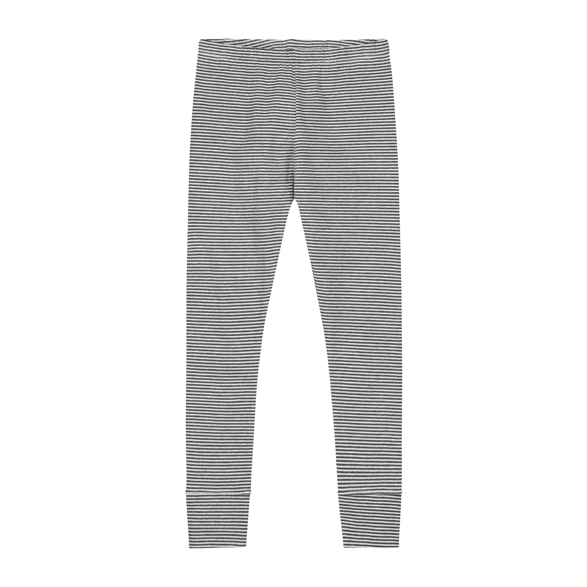 Leggings nearly black striped