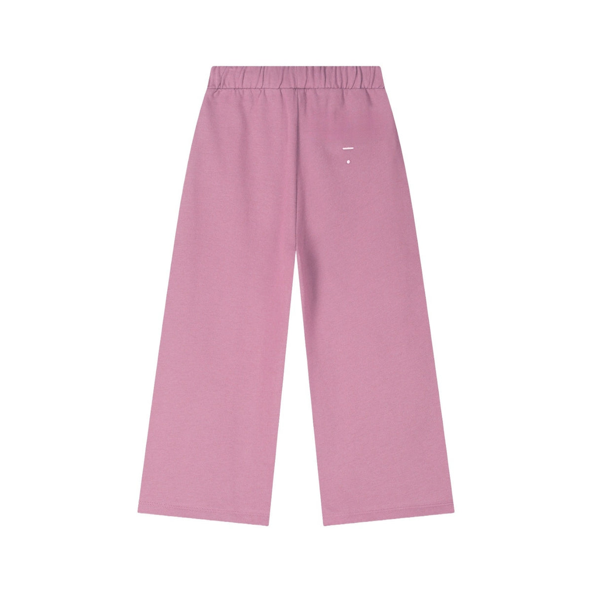 Straight Pants with Slit Bubblegum