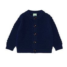 Lade das Bild in den Galerie-Viewer, Strukturierte Baby-Strickjacke
