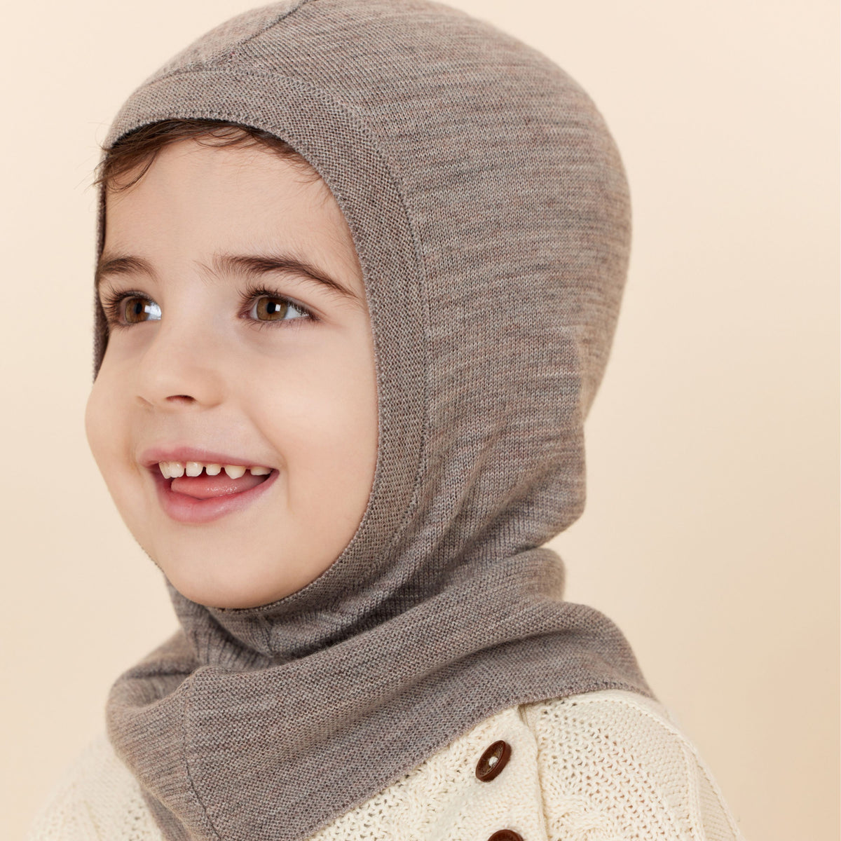 KNITTED MERINO BALACLAVA