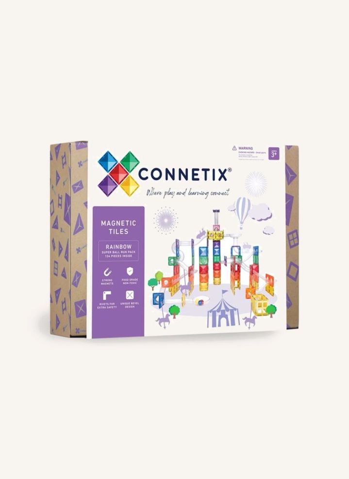 Connetix Rainbow Super Ball Run Pack