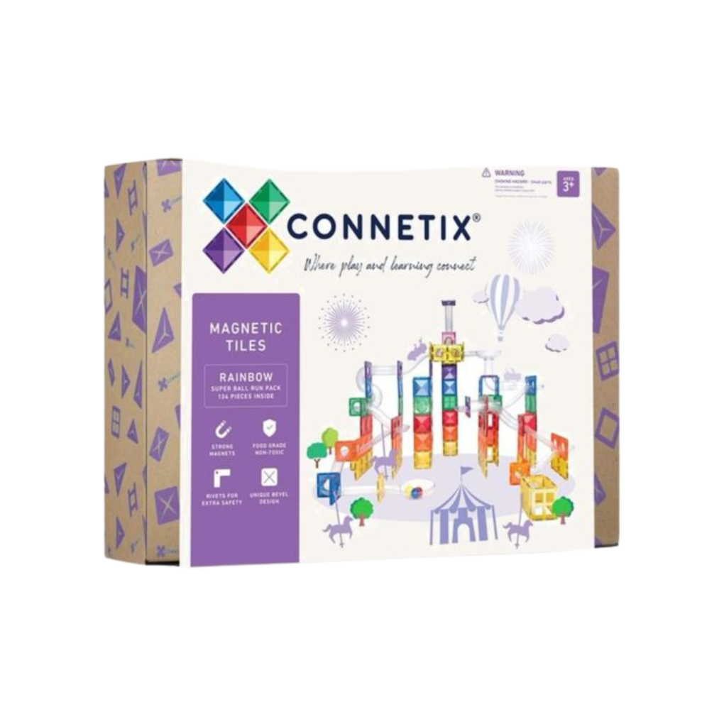 Connetix Rainbow Super Ball Run Pack