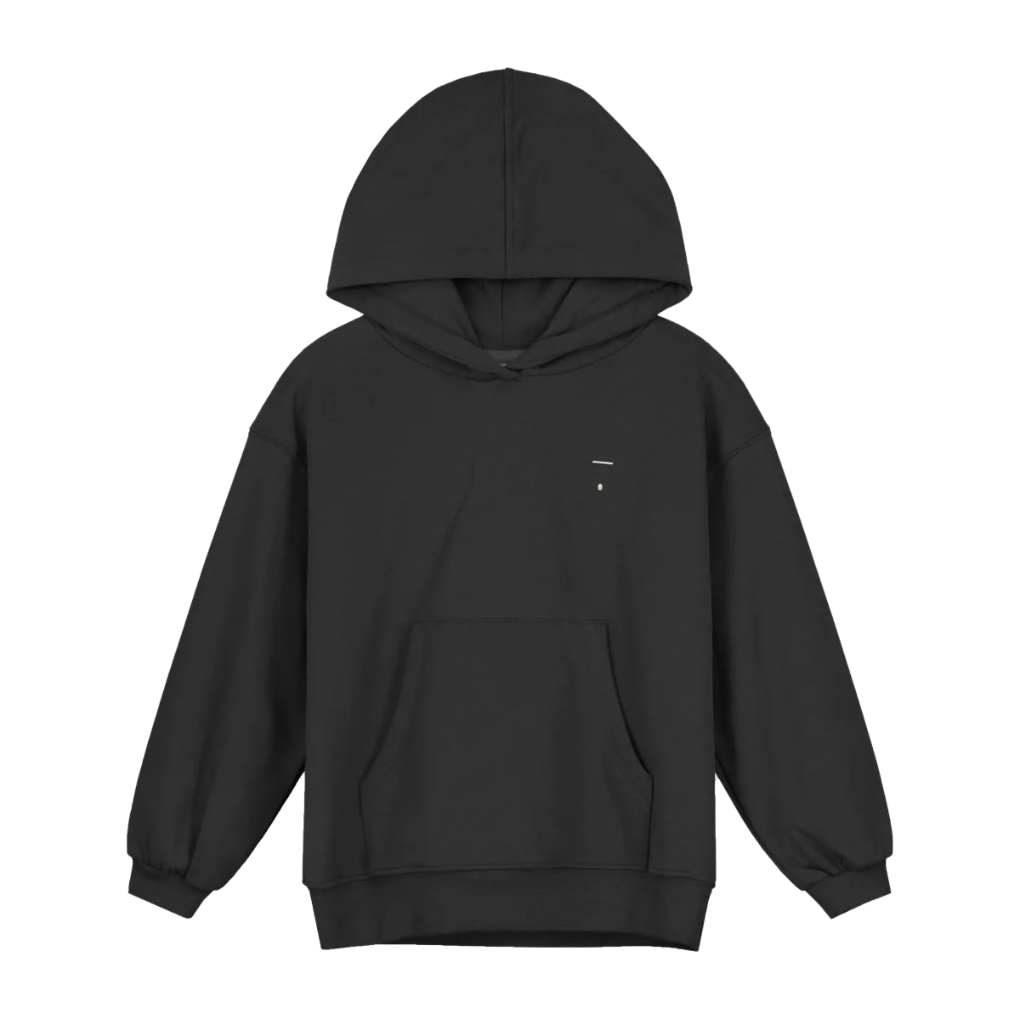 Hoodie Nearly Black
