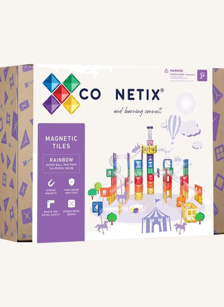 Connetix Rainbow Super Ball Run Pack