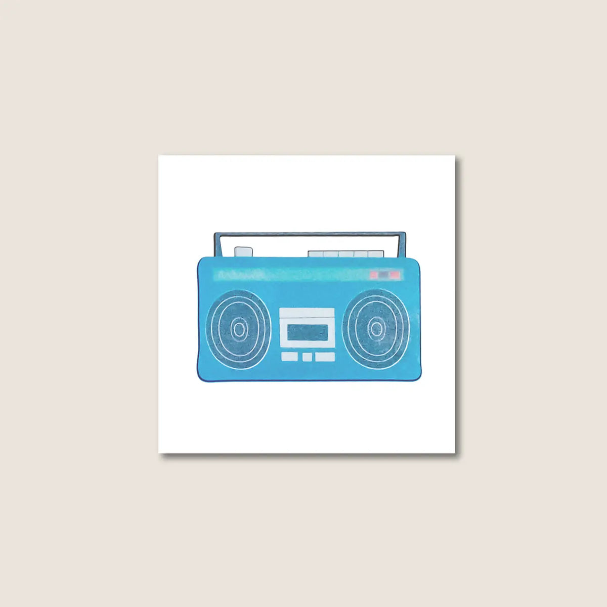 Tattoo Ghettoblaster