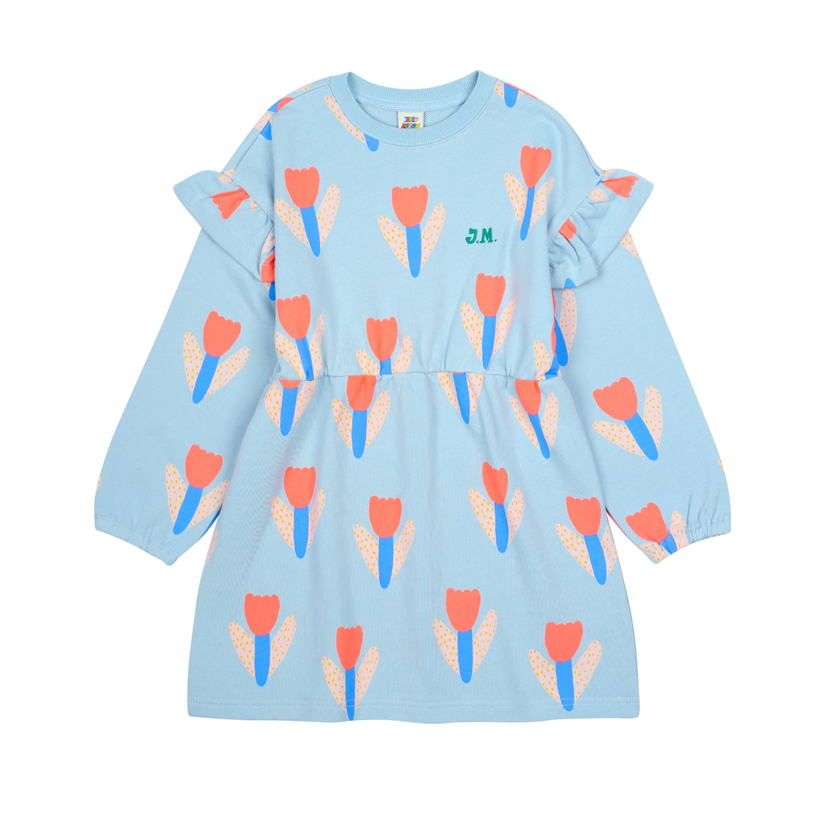 Tulpen Sweat-Kleid