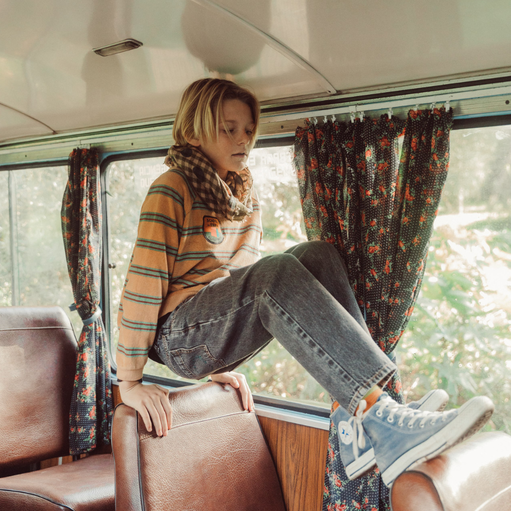 Unisex Hose Grey Denim