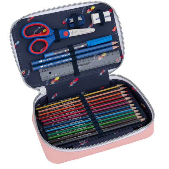 Etui gefüllt - Cherry Pompon