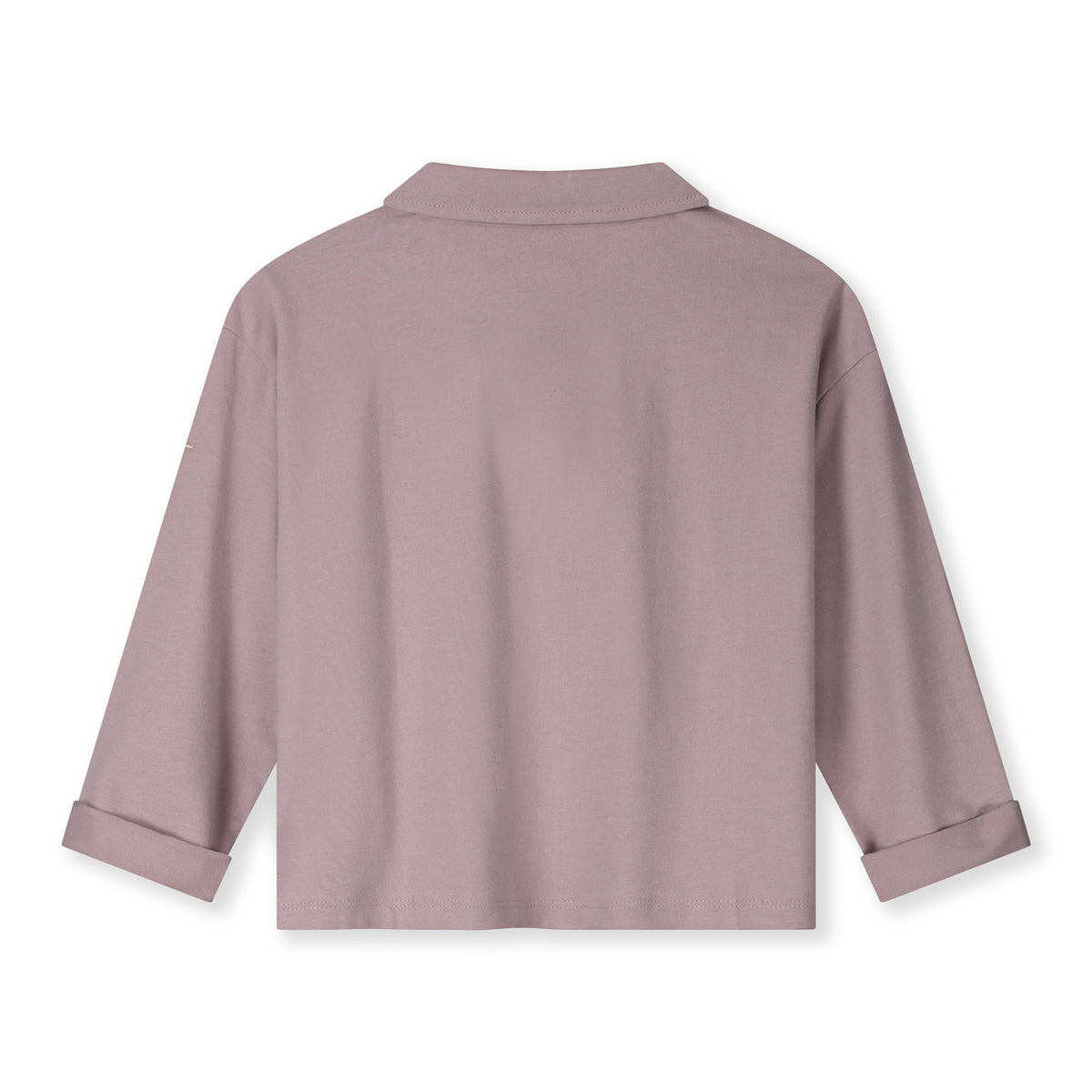 Langarm Polo Shirt Berry