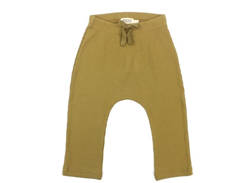 HOSE PICO DARK MUSTARD