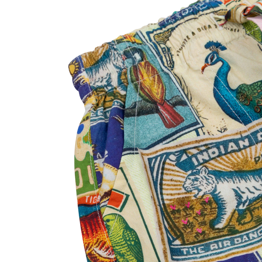 Patt Shorts Lime Cream