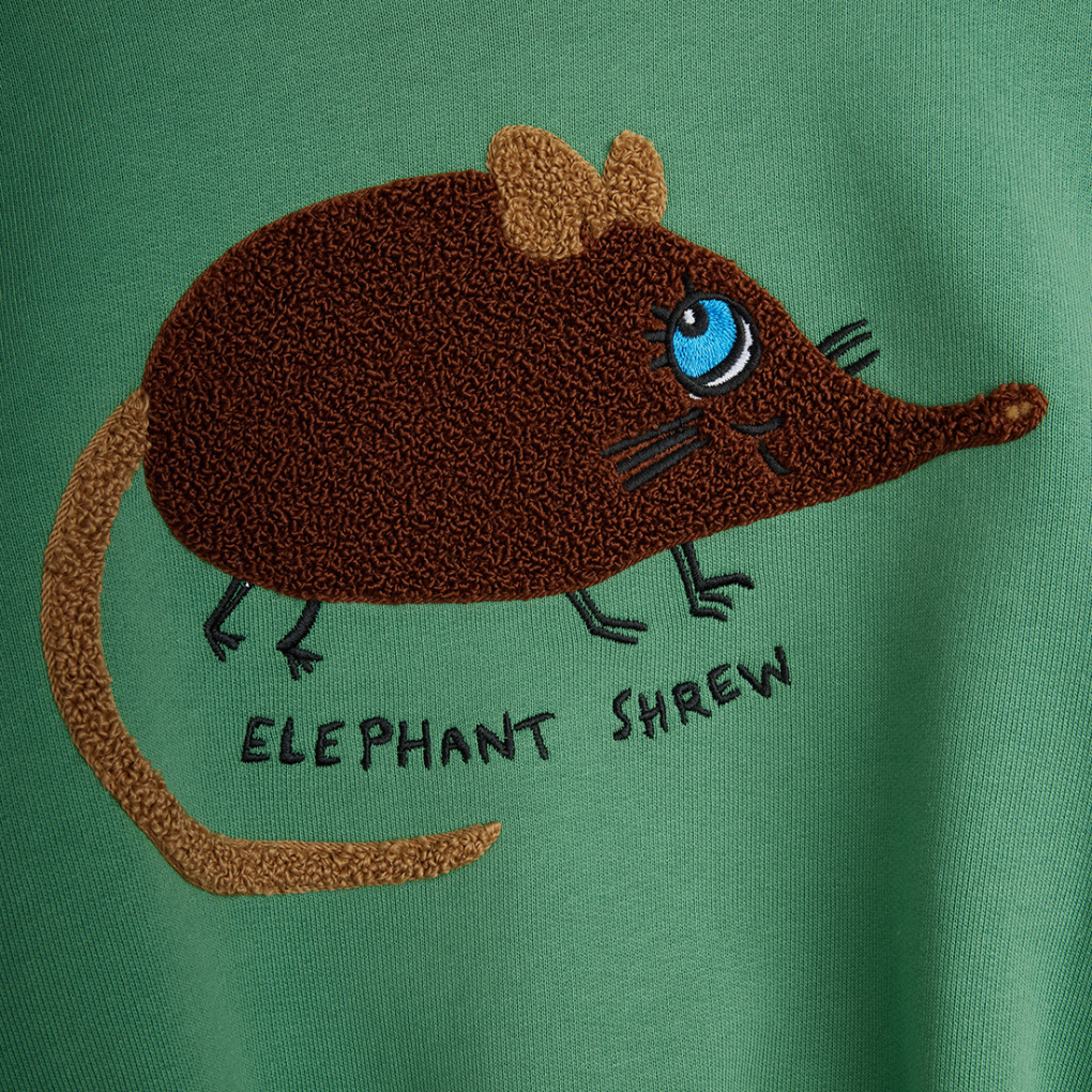 Elephant Shrew Chenille Sweatshirt