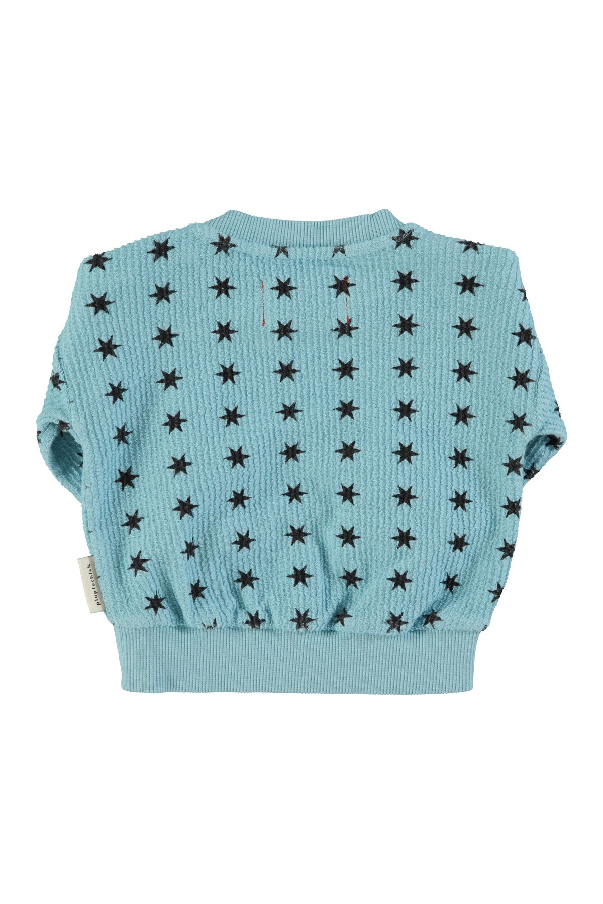 Sweatshirt Blau mit schwarzen Sternen