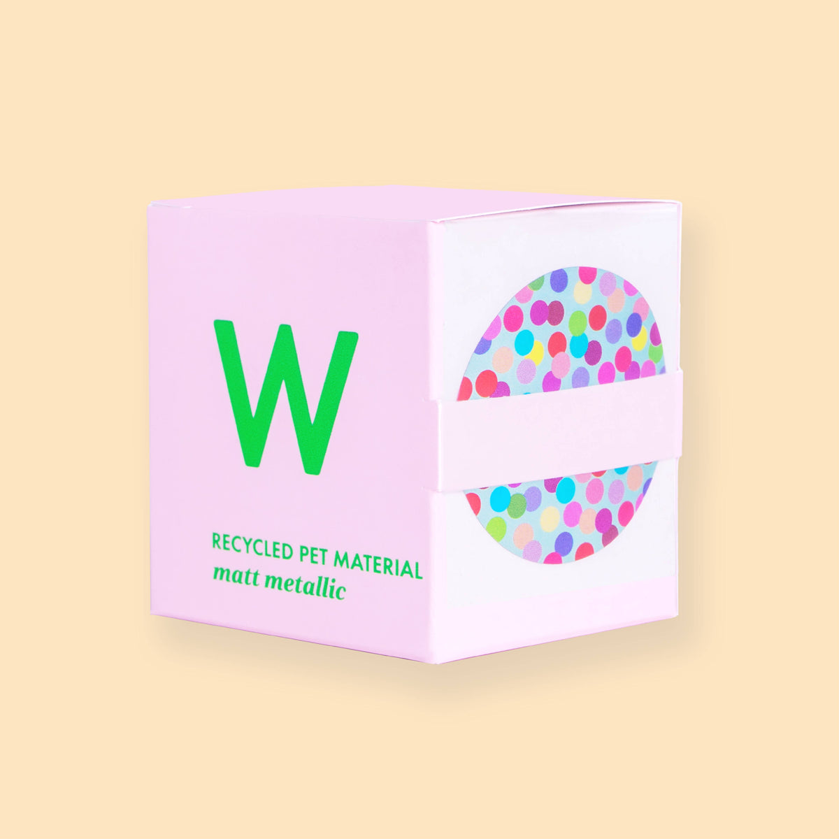 Konfetti-Aufkleber auf Rolle