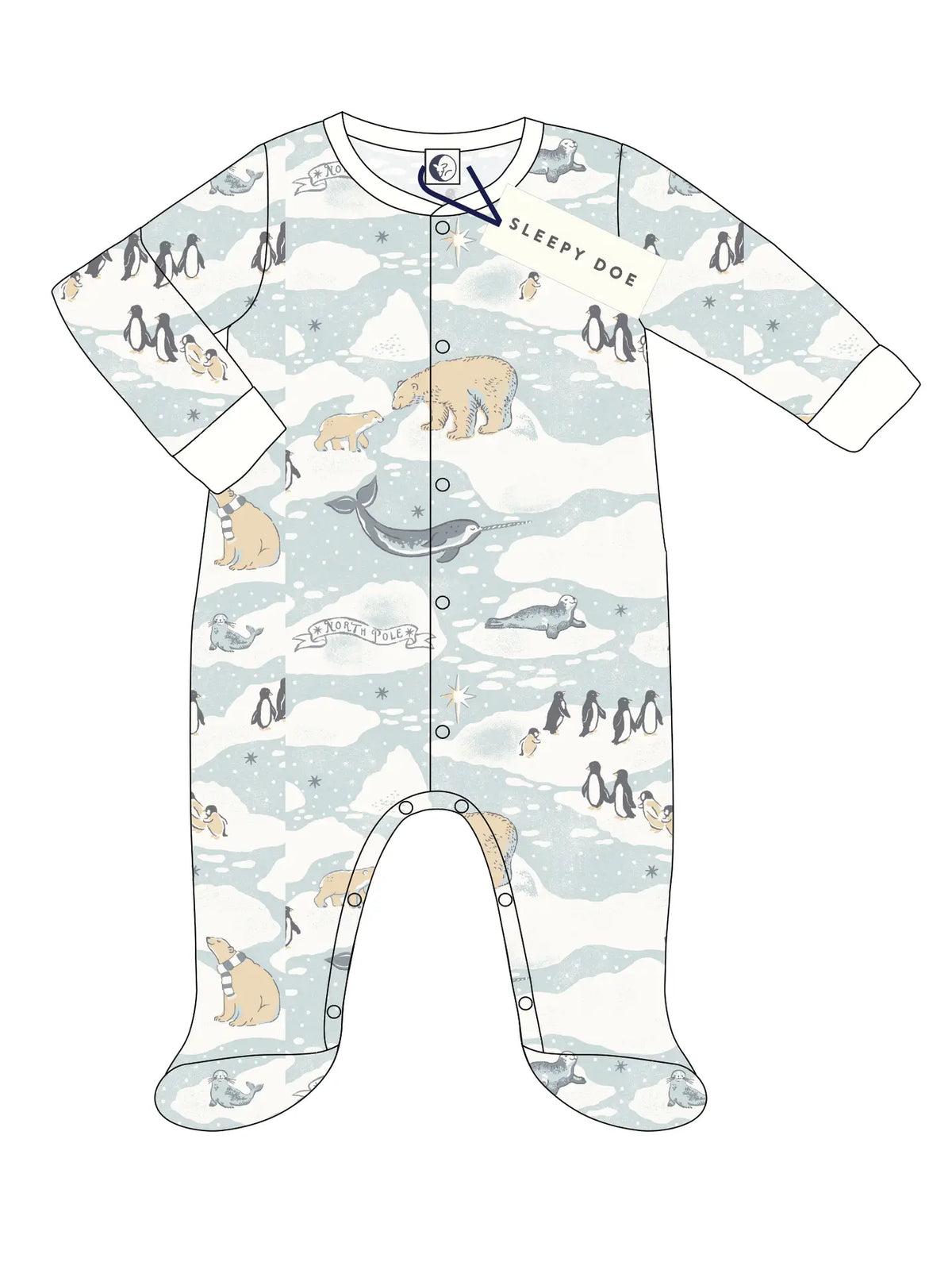 Baby-Schlafanzug Arktis