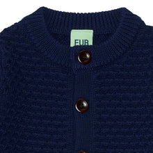 Lade das Bild in den Galerie-Viewer, Strukturierte Baby-Strickjacke
