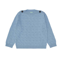 Lade das Bild in den Galerie-Viewer, Leichter Pullover mit Rundhalsausschnitt, sky
