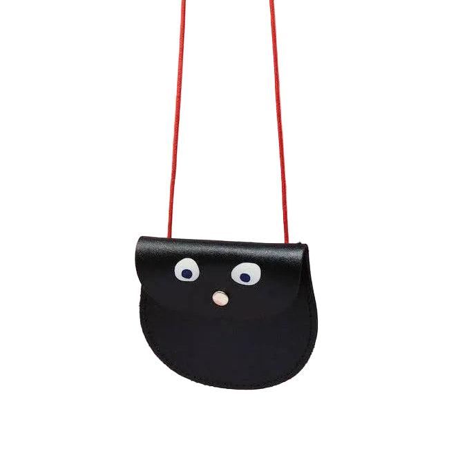 Googly Eye kleine Tasche Schwarz