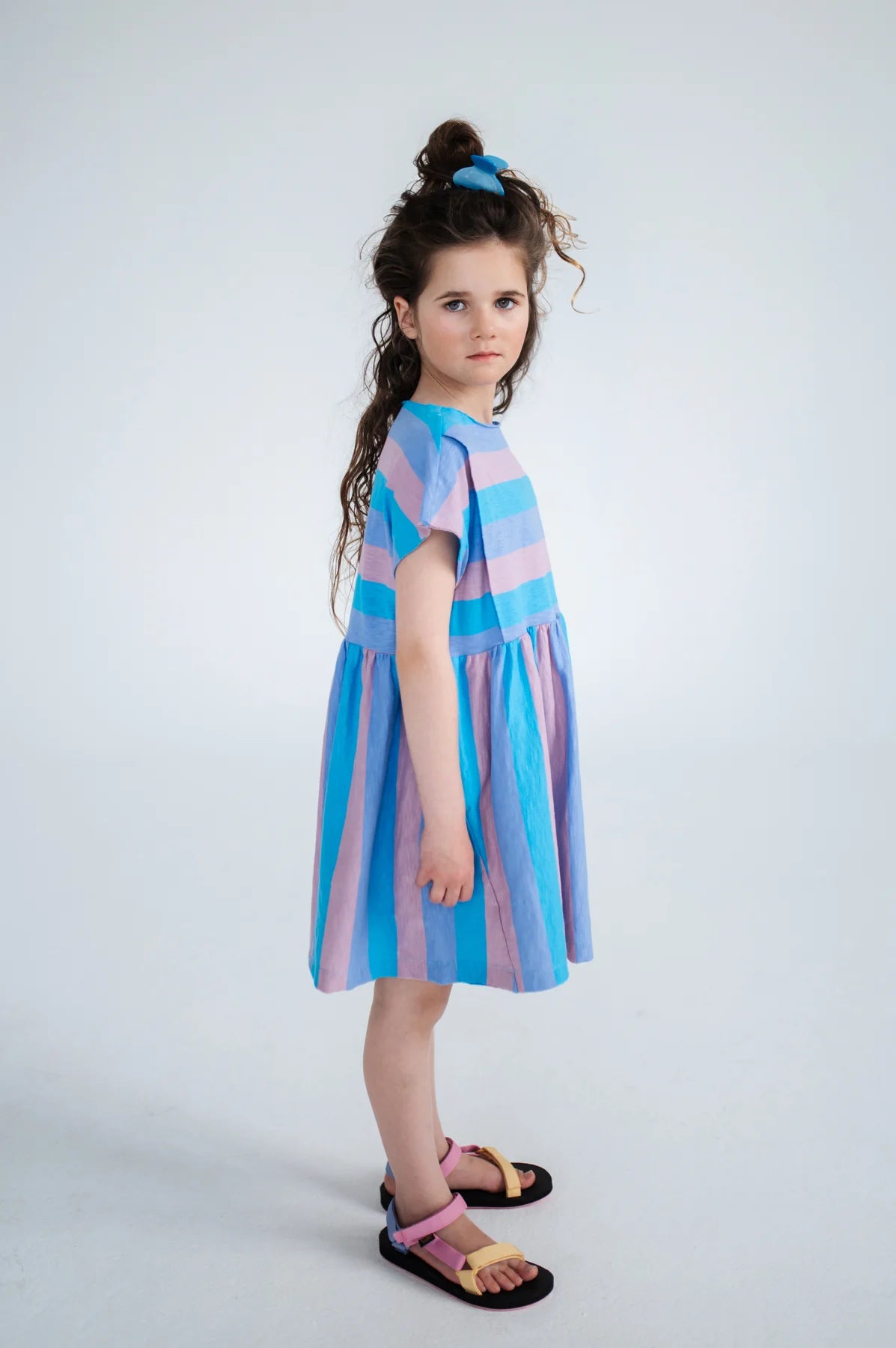 Blockstreifen-Kleid
