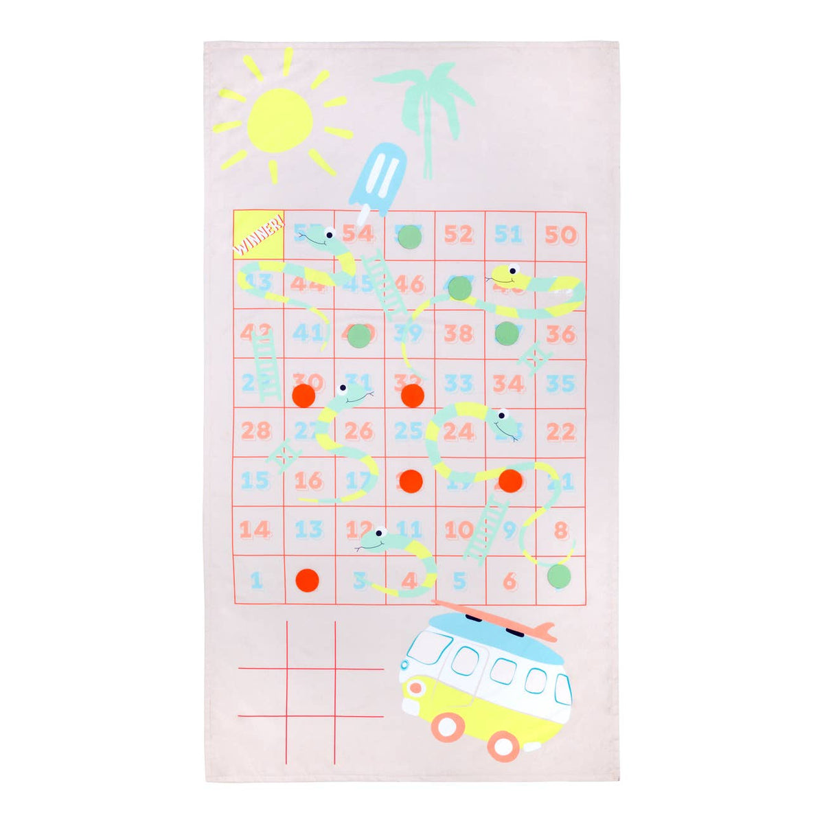 Sommer-Spiel-Strandtuch
