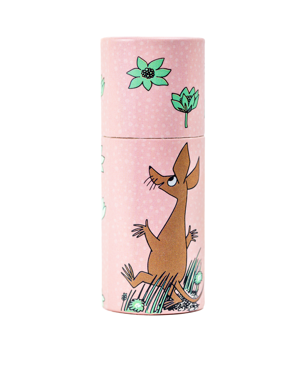 Moomin-Lippenbalsam aus Bienenwachs mit Ringelblume & Honig