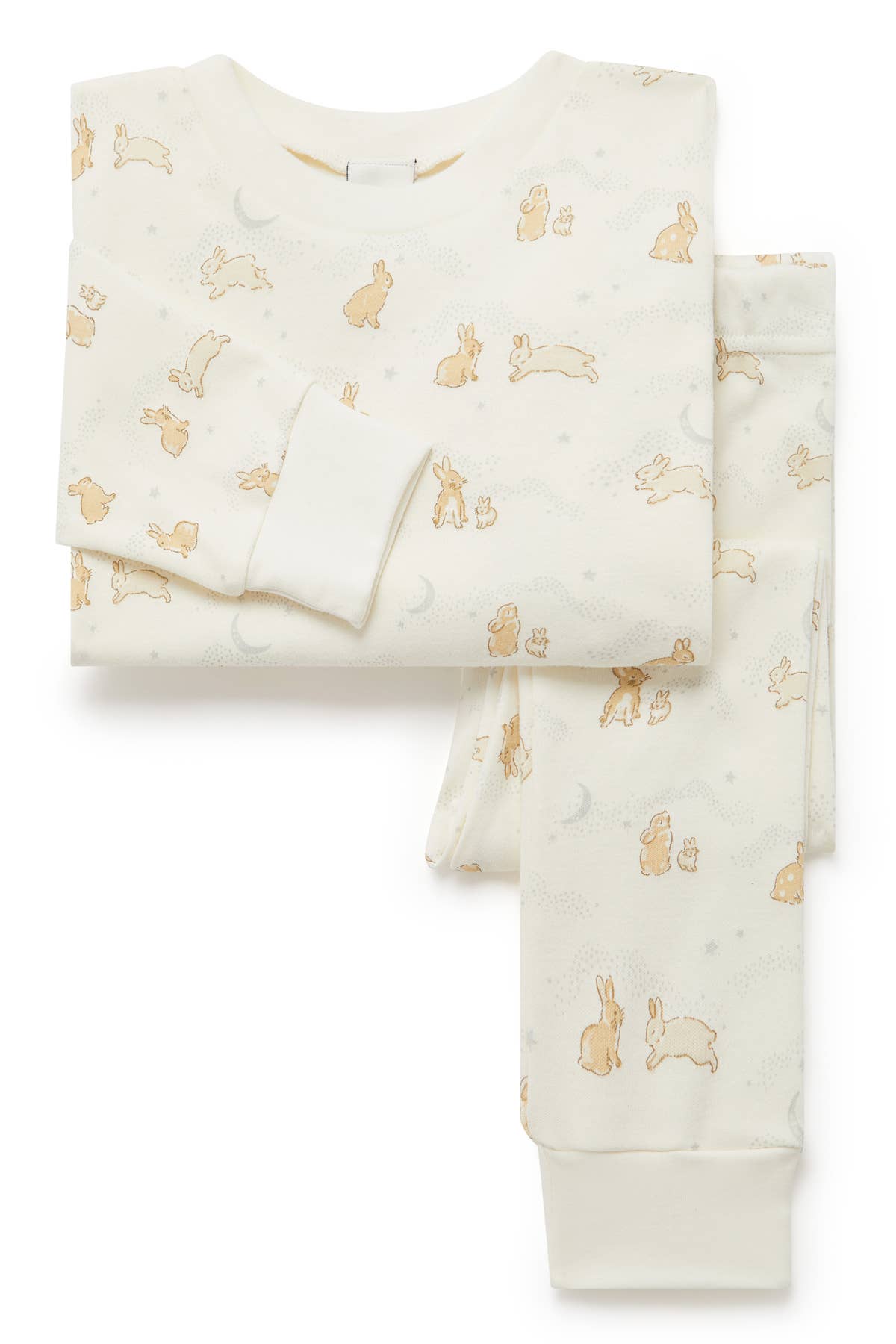 Klassischer Kinderpyjama Schlafende Häschen