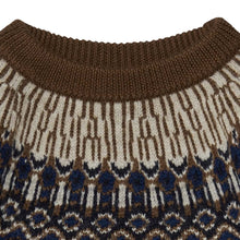Lade das Bild in den Galerie-Viewer, Fair Isle Pullover, bernsteinfarben
