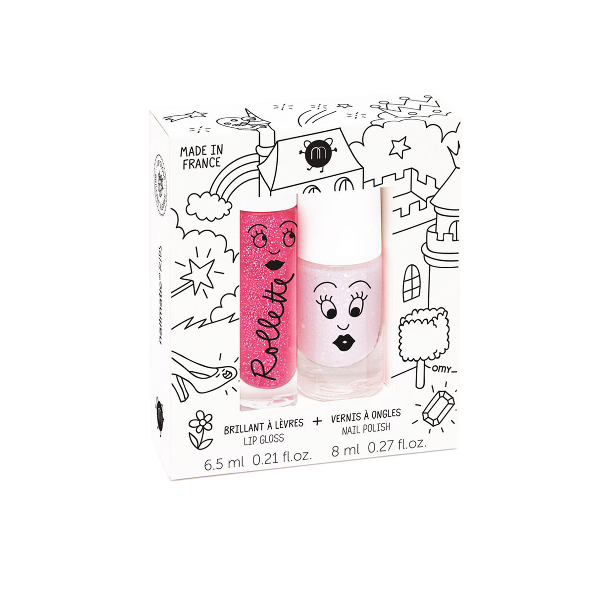 Nagellack &amp; Lipgloss SET